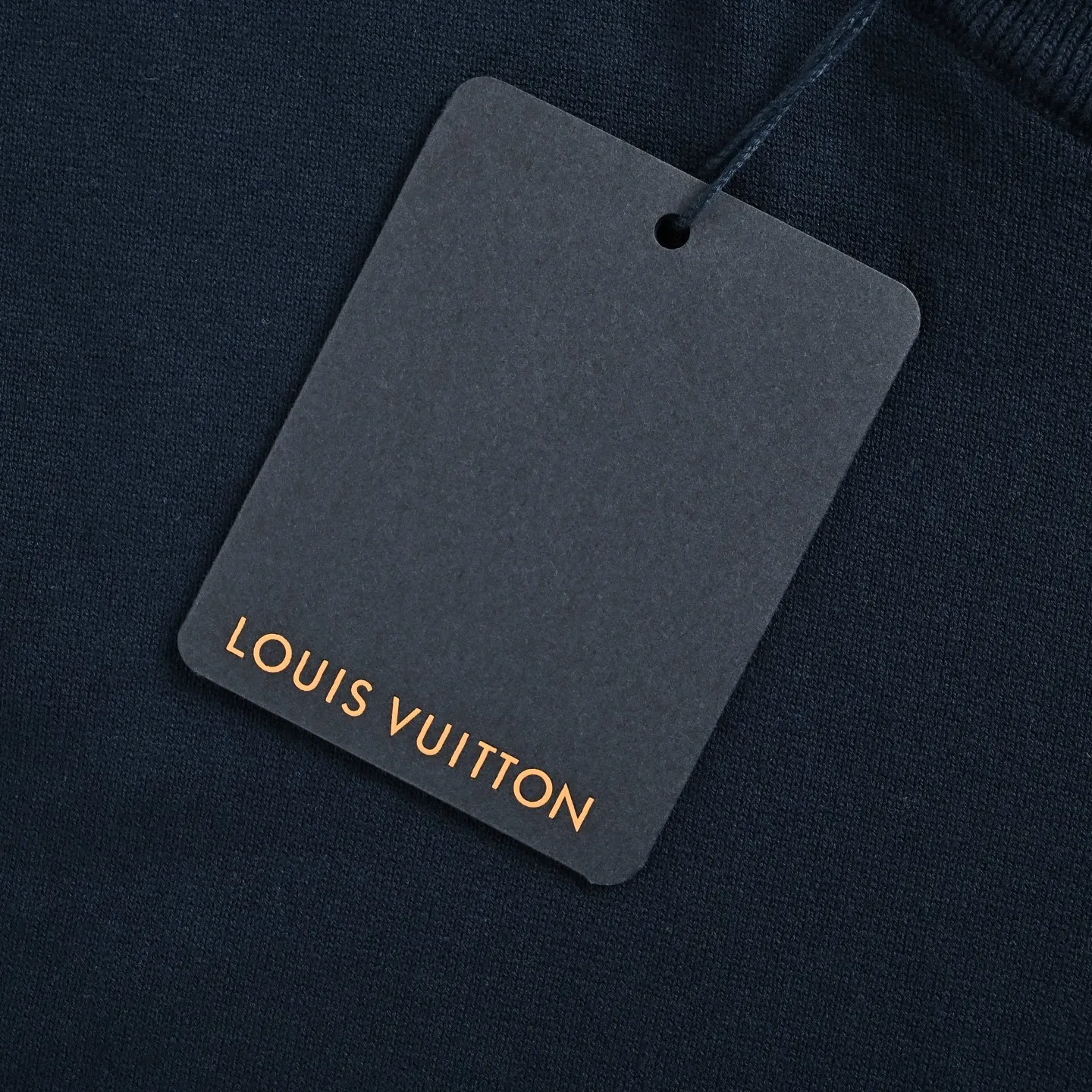 Louis Vuitton/Louis Vuitton knitted jacquard splicing nylon inlay short sleeves